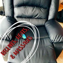 Massage Chair With Heat And Reclines