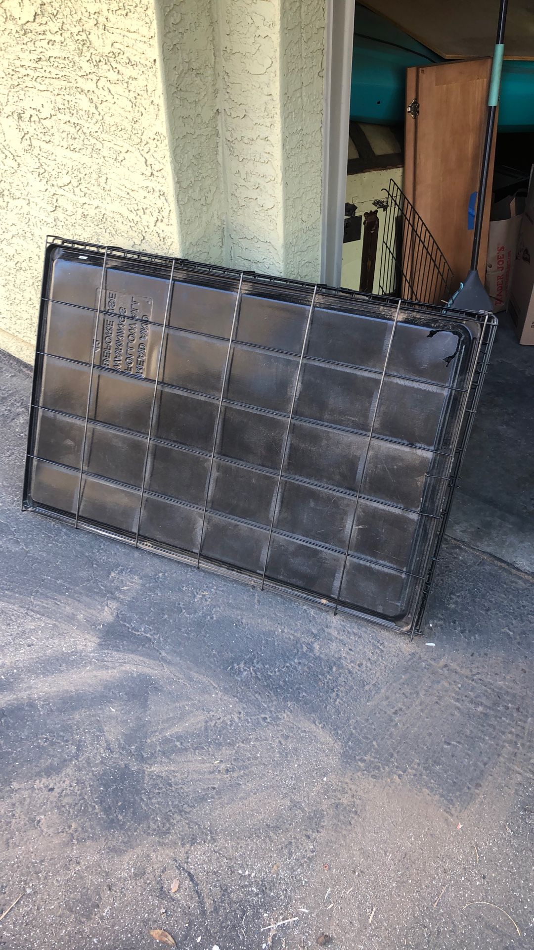 Large dog crate
