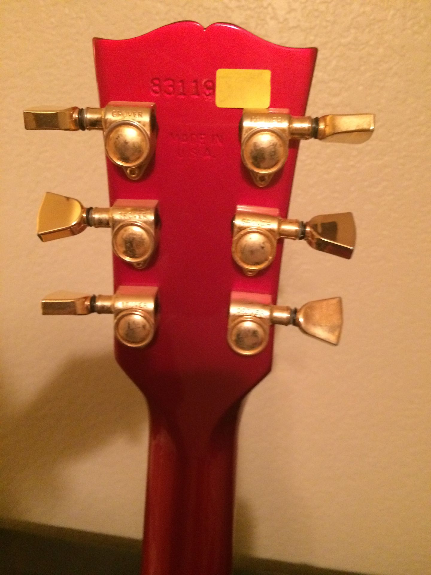 1989 Gibson Les Paul Standard Candy Apple Red