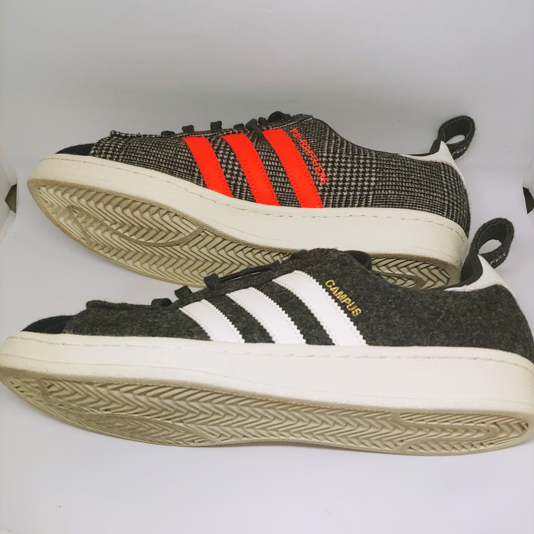 Adidas X Size? X Fox Brothers Campus 80s Limited US 7 1/2 UK 7
