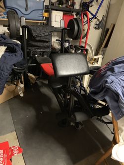 Weider Pro 6900 Weight System and Bench Bundle