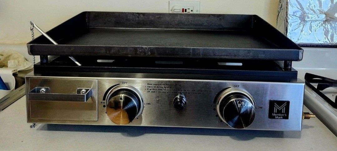 22" TABLETOP GRIDDLE Member's Mark