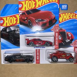 Hot Wheels Red Edition