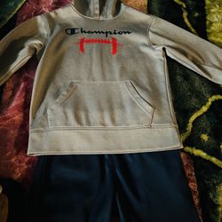 Boy’s Sweatpants And Hoodie Pair