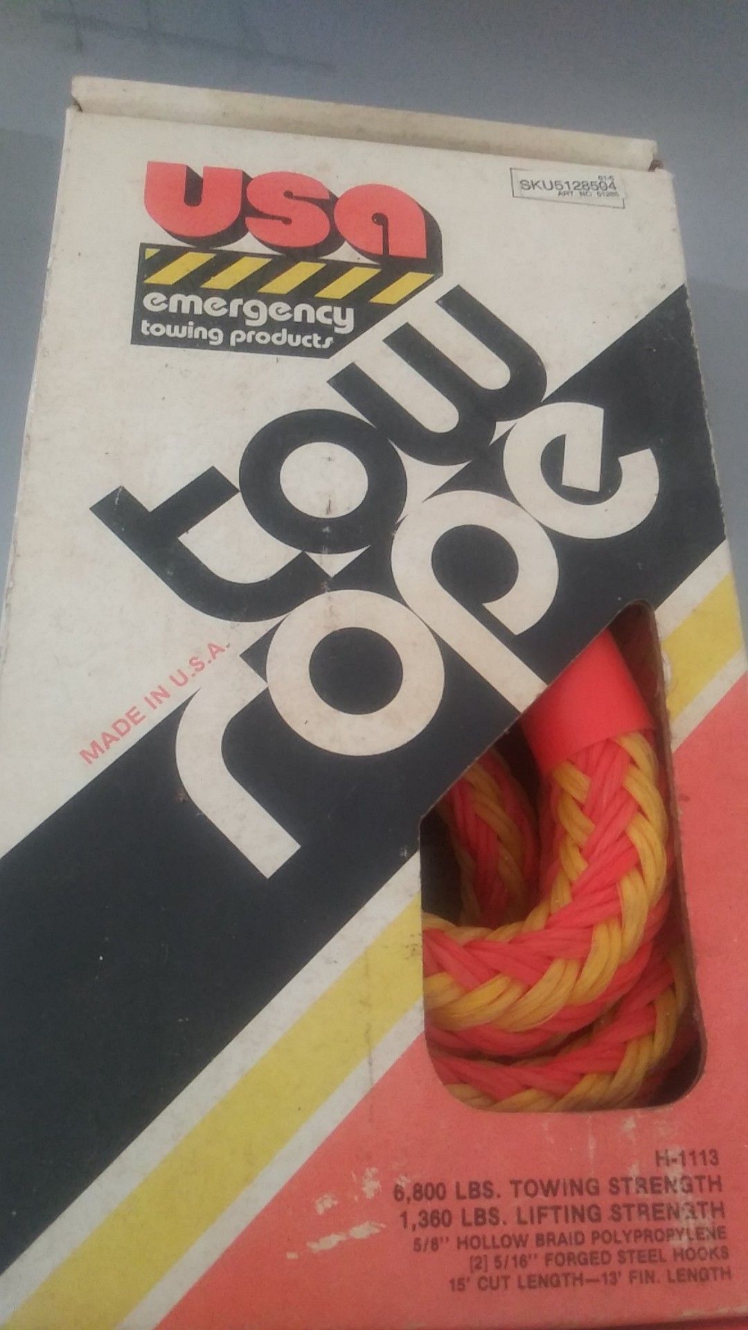 Tow rope