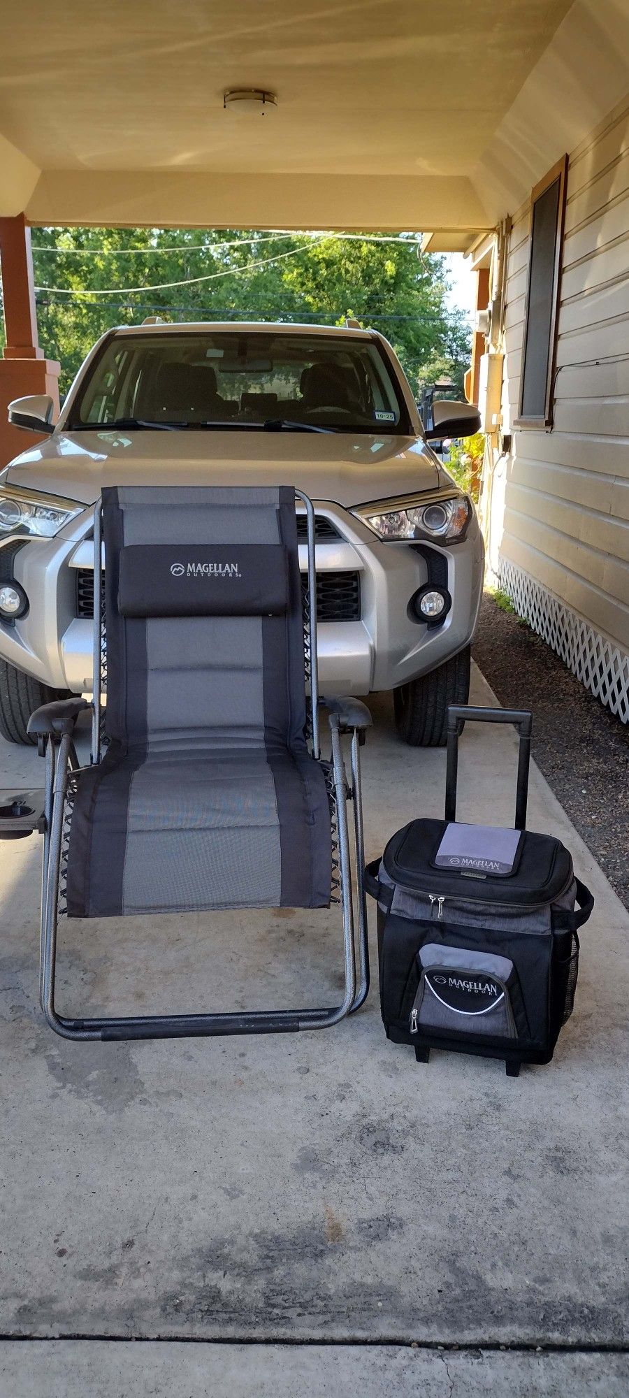 Outdoor Chair And Cooler