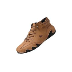 Non-Slip Hiking Boot Nevova Driving Shoes for Men Women Barefoot Shoes Boots, Suede Leather Ankle Chukka Boots Womens Mens Orthopedic Slip On Shoes La