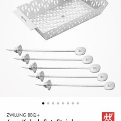 ZWILLING BBQ+ 6-pc Kabob Set, Stainless Steel