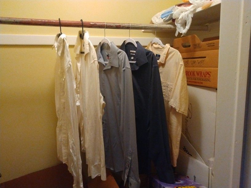 5 Mens' Shirts L