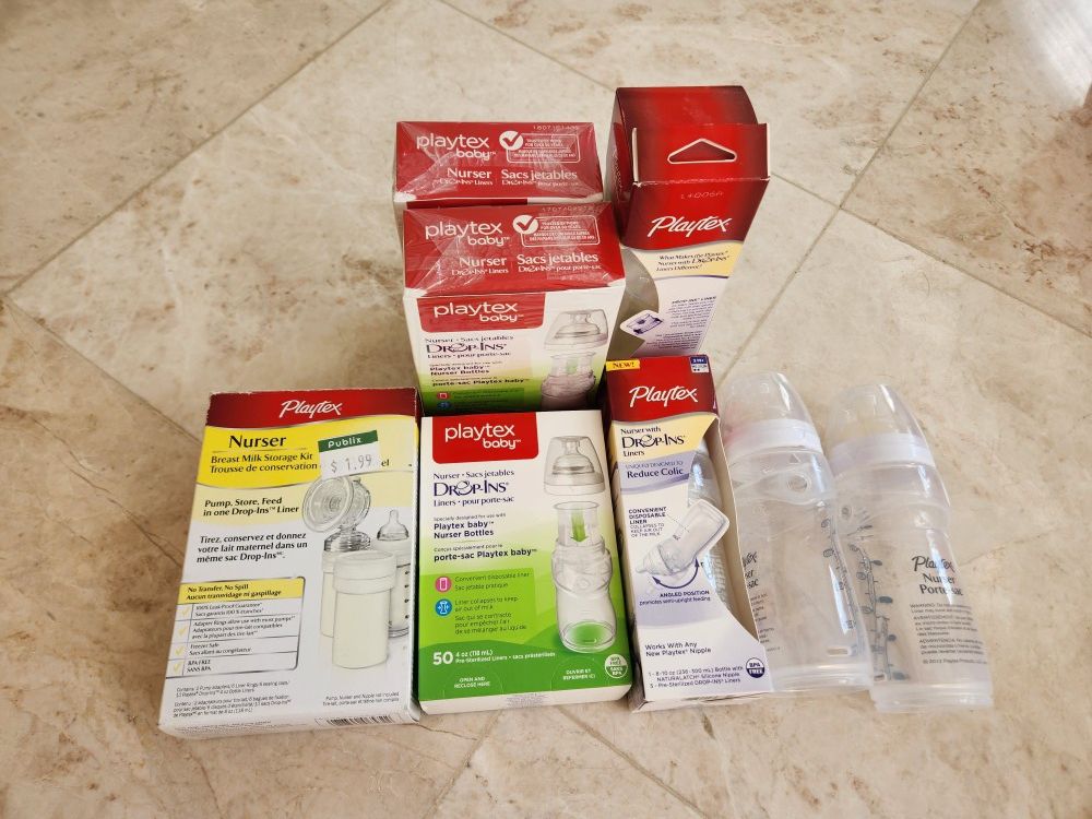 Playtex Drop In Bottles And Accessories 