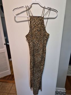 Silence & noise slip dress