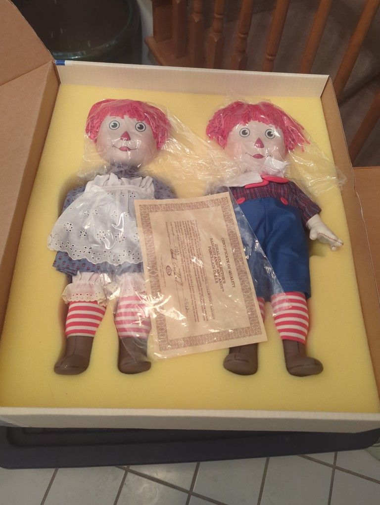 Raggedy Ann And Andy Dolls