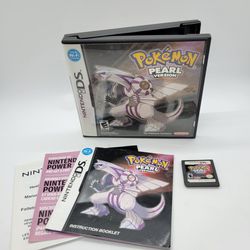 Nintendo DS Pokemon Pearl CIB Complete 