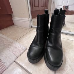 Black Platform Boots
