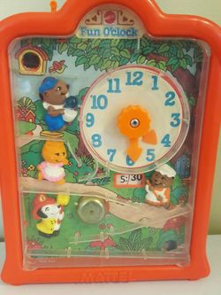 Mattel Fun O' Clock (Vintage Collectible Game) REASONABLE OFFER!
