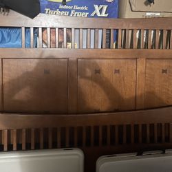 Wood Bed Frame