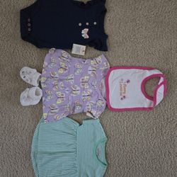 Girls size 0 to 3 months