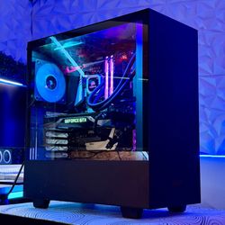 Custom RGB Gaming PC Desktop Computer Intel i7 GTX1070 Founders Edition 