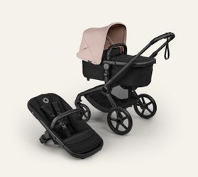 Bugaboo Fox2 w/ bassinet black&blue