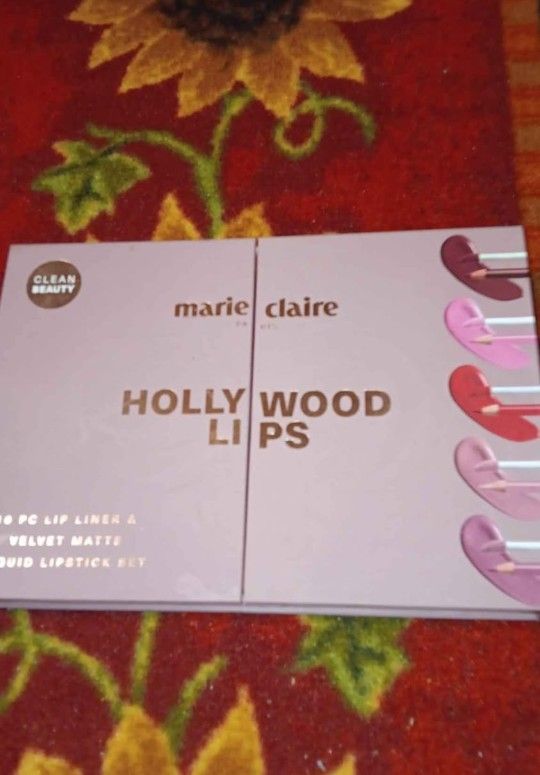 Mary Claire Hollywood lips- liquid lipstick set