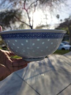 Rice Bowl  Tienshan Chinese Dragon Large 9 inch