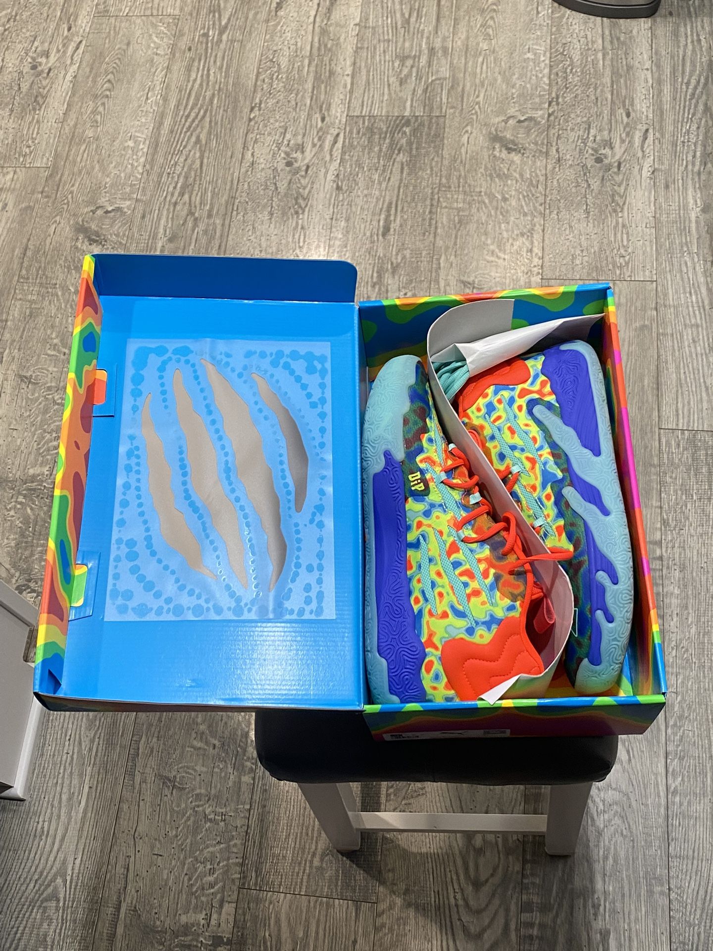 Puma Lamelo Ball- MB.03 Gutter Cat Gang Basketball Shoes Men Size 12- New In Box