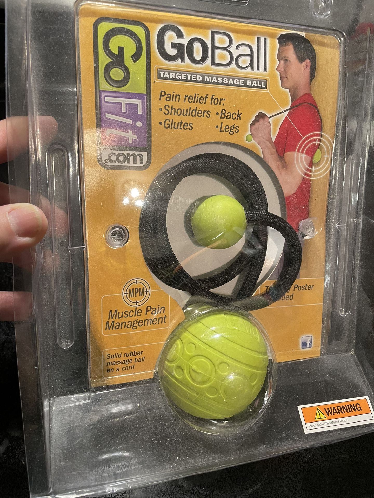 New Go Ball Targeted Massage Ball By Go Fit