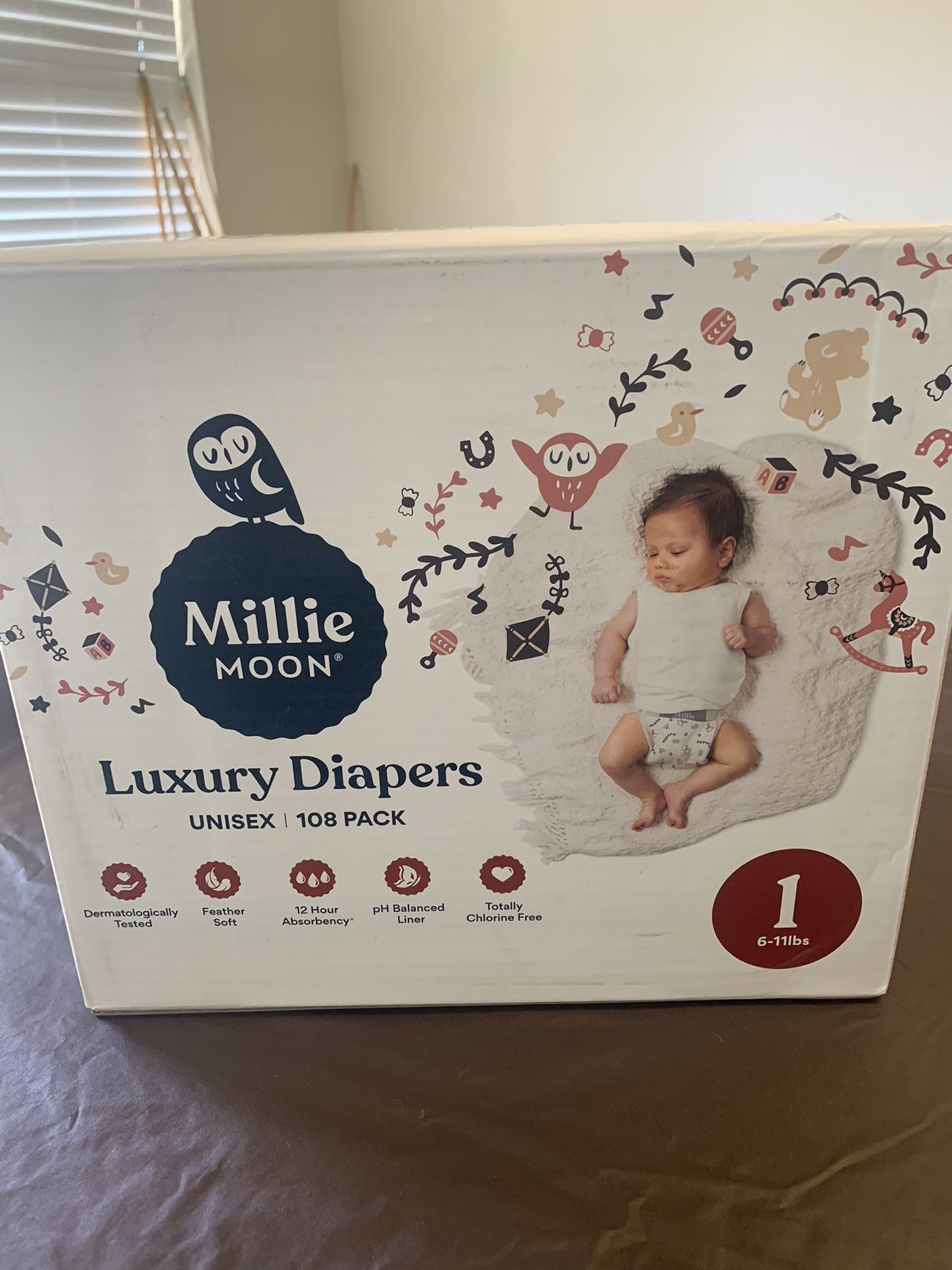 Diapers Millie Moon Size 1 