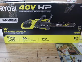 40v Ryobi Chain Saw 