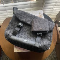 Dior Messenger Bag and Wallet