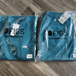 Pacific Blue Figs Scrubs