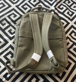 Backpack Olive Green Military Cotton