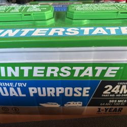 Interstate Marine/RV Battery – Group 24M