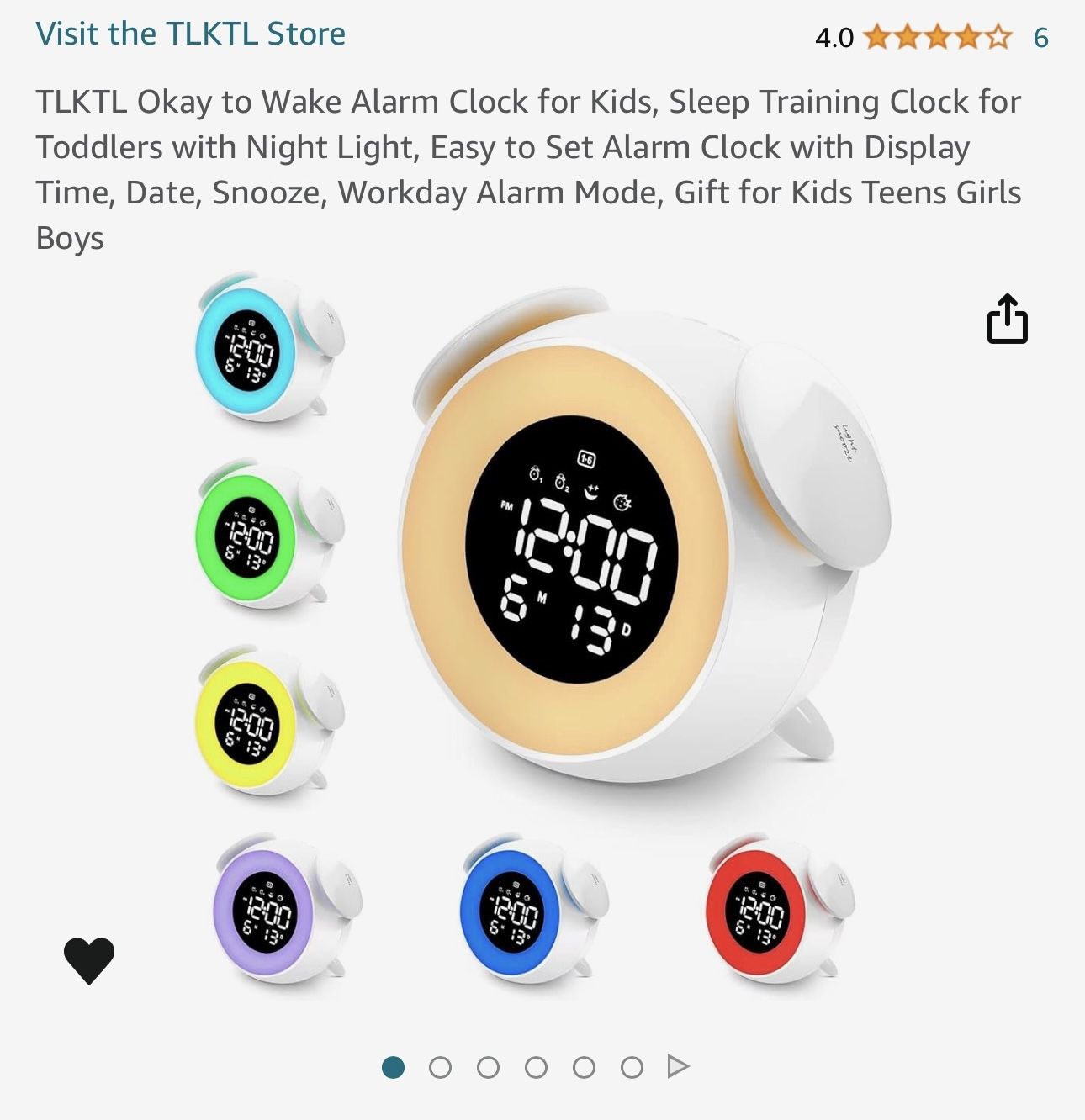 Kids Alarm Clock