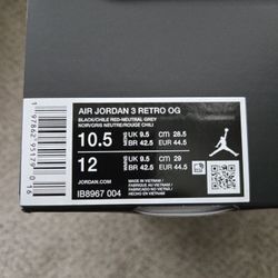 Air Jordan  3 Retro OG