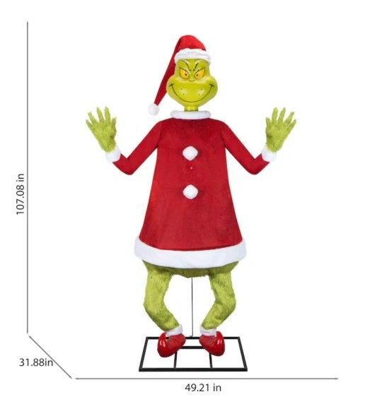 9ft Seuss The Grinch Animatronic