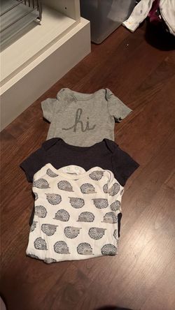 3-6 month onesies