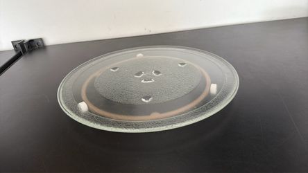 Microwave glass tray