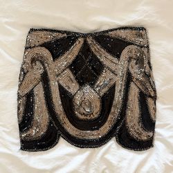 Sequin Mini Skirt Size S