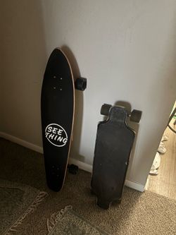 2 longboards
