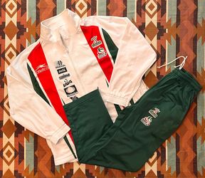 Vintage Atletica Mexico Training Tracksuit Panamericanos 2003 Unisex Size Small