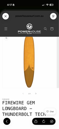 FireWire The Gem 9’1” 22 1/4, 3 (67.1L)