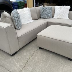 Sectional W Large Ottoman 