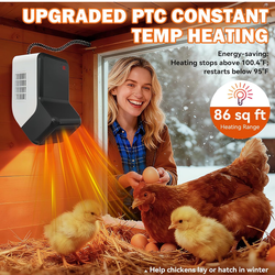 Heater fir chicken coop