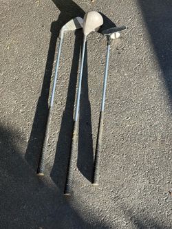(3) Pro Edge Youngster golf set w/  27” long driver