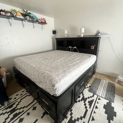 Cali King Bed And Brad Frame