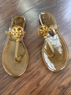 Tory Buch Jelly Flip Flop Sandals Sz 7
