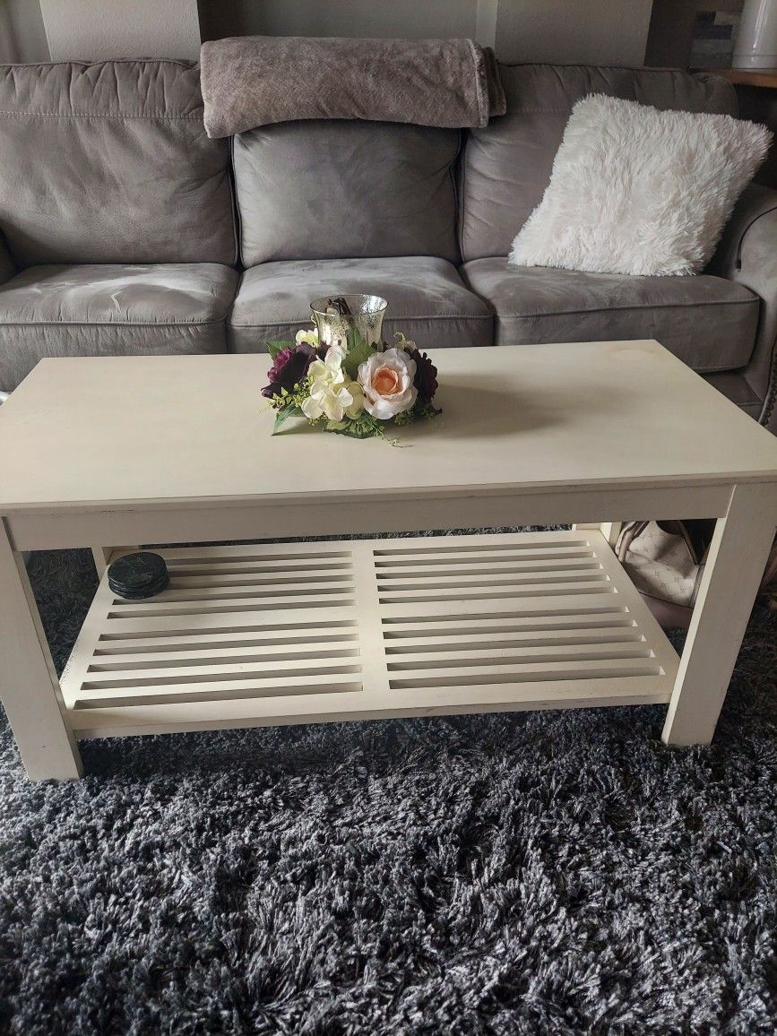 Coffee Table And End Tables