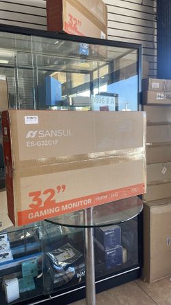 SANSUI 32 INCH GAMING MONITOR/Warranty / Payment Available