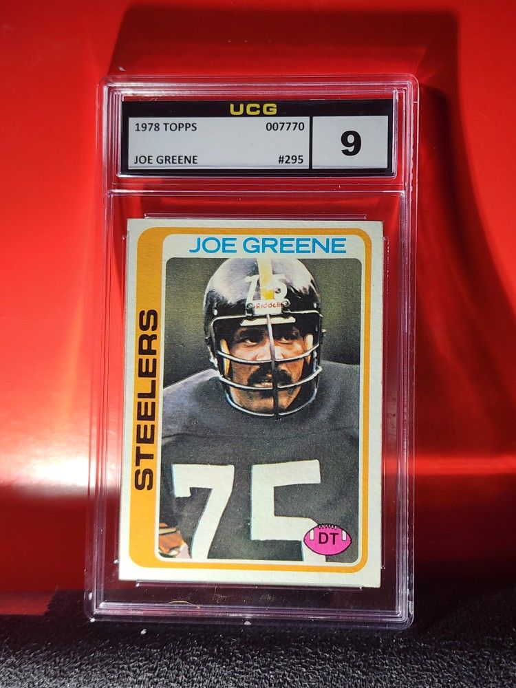 1978 Topps #295 MEAN JOE GREENE Steelers HOF Pittsburgh UCG MINT 9